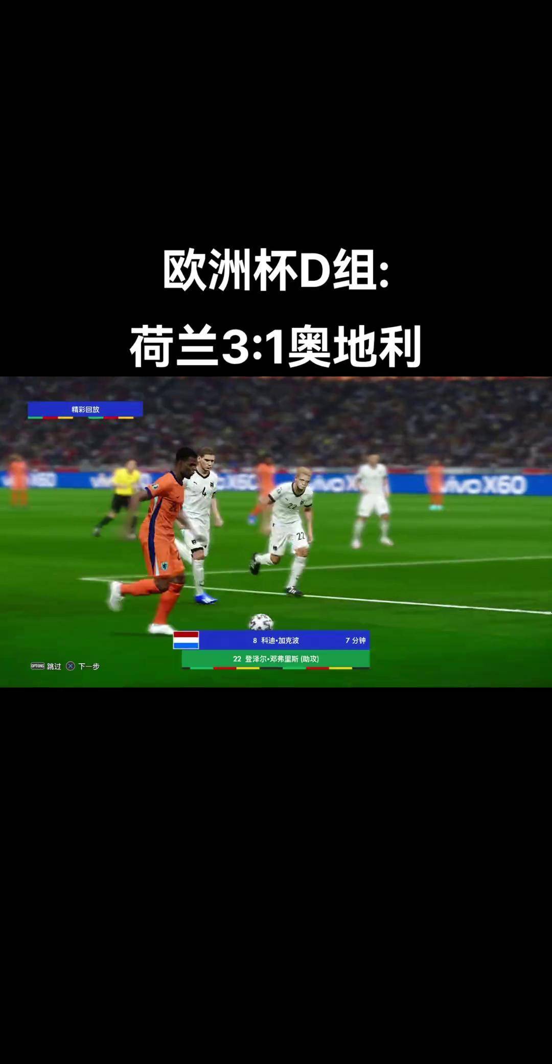 荷兰小组赛全胜，冲击欧洲杯决赛圈